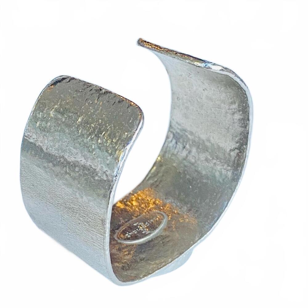 Shari Dixon Pressed Flower Orange Cuff Bracelet - Picture 4 of 9